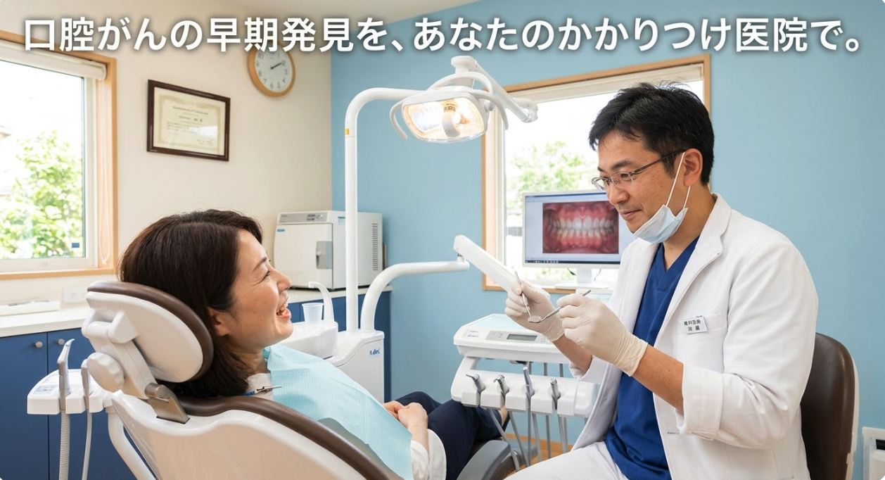 【岡山市北区の口腔外科医が解説】口腔がんを早期に発見するために—知っておきたいサインとリスク
